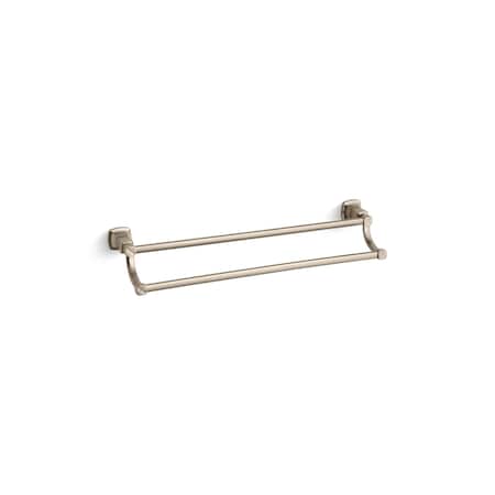 Kohler Margaux 24" Double Towel Bar K-16253-BV